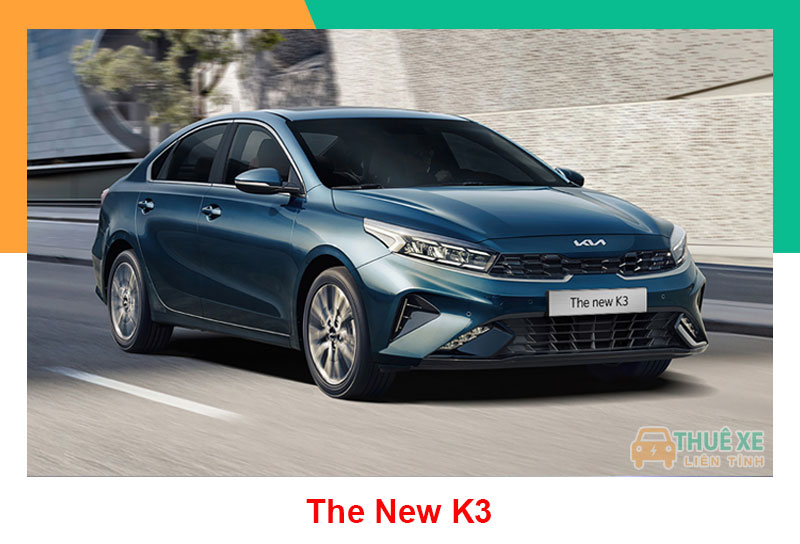 Thuê xe 4 chỗ có tài xế The New K3