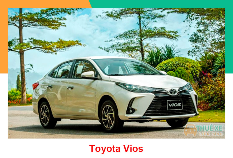 Thuê xe 4 chỗ có tài xế toyota vios