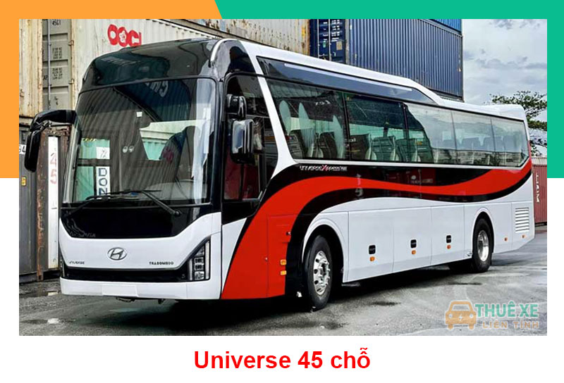 Thuê xe 45 chỗ universe có tài xế