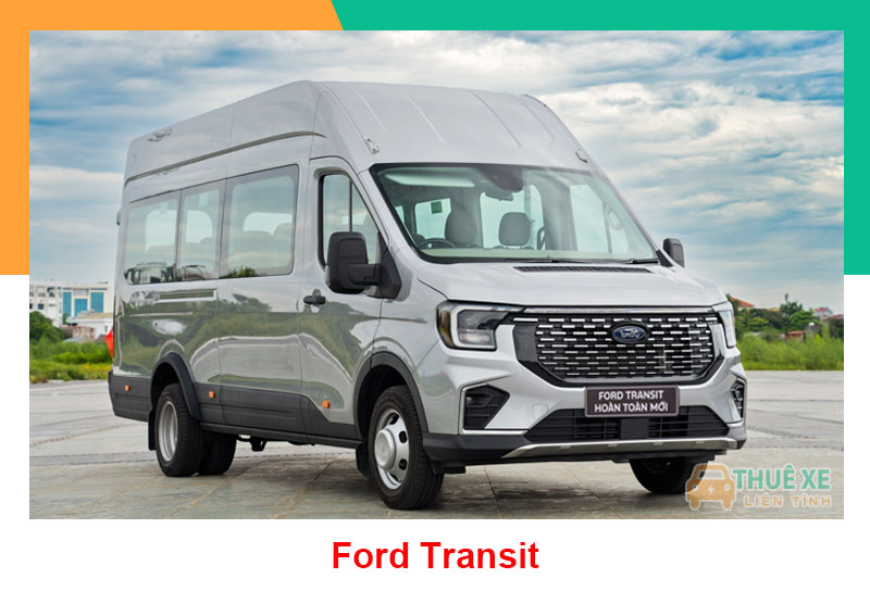 Thuê xe 16 chỗ có tài xế Ford Transit tại TPHCM